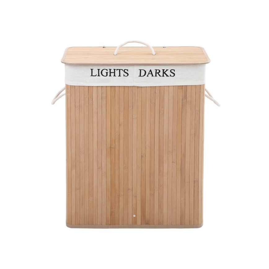 Корзина для белья GUS, коричневая