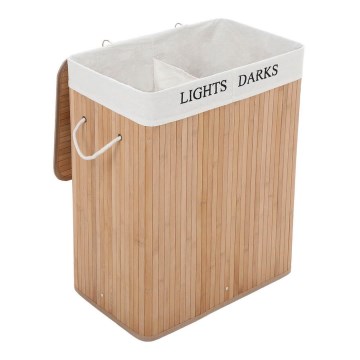 Корзина для белья GUS, коричневая