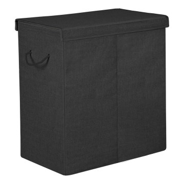 Корзина для белья NASH — черная