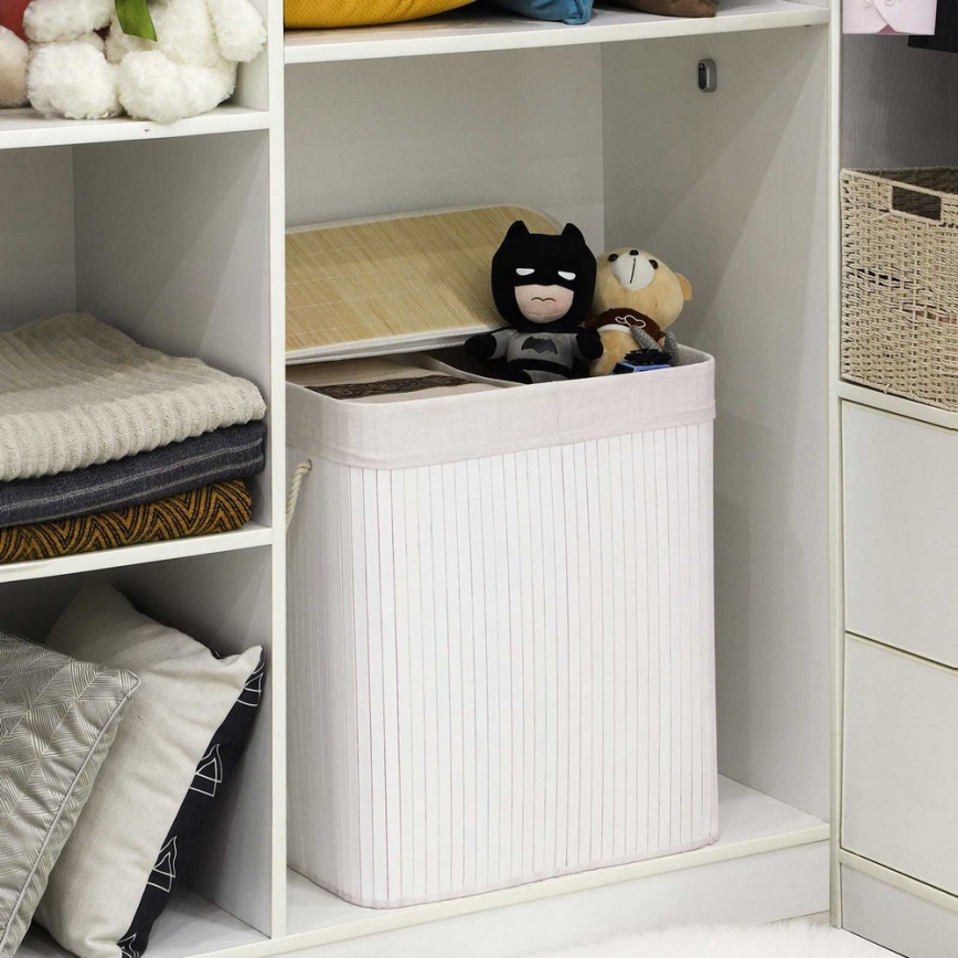 Кошик для білизни GUS, білий