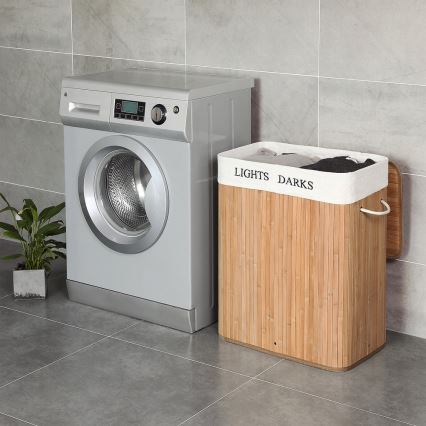 Кошик для білизни GUS — коричневий