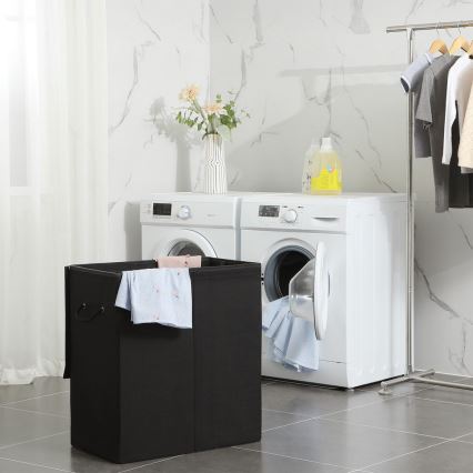 Кошик для білизни NASH, чорний