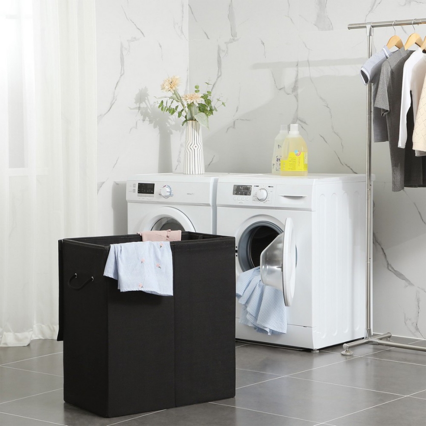 Кошик для білизни NASH, чорний