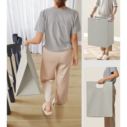 Кошик для білизни REX, білий