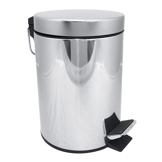 Кошик для сміття 17x25,5 cm нержавіюча сталь/сріблястий
