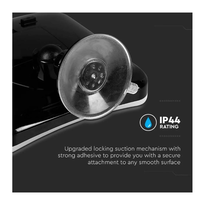 Косметическое зеркало со светодиодной подсветкой LED/3,2W/4,5V 3xAA IP44