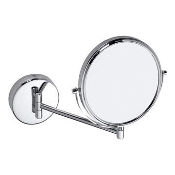 Косметичне дзеркало 23,2x26,5 см срібляне