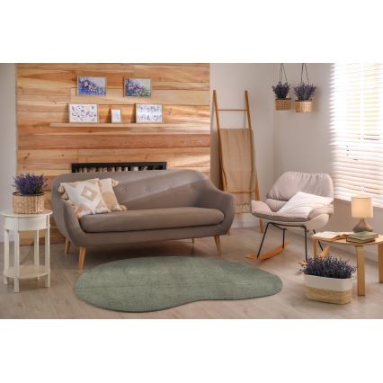 Ковёр LOREN 120x170 cm с противоскользящим покрытием, зелёный
