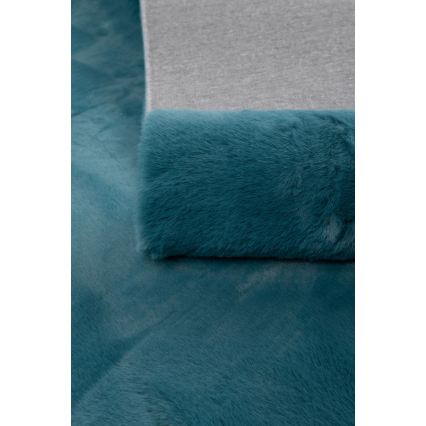 Ковер RABBIT-ROSA NEW 80x150 cm 2000g/m2 бирюзовый