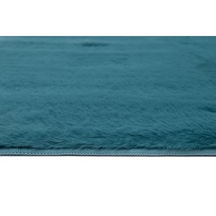 Ковер RABBIT-ROSA NEW 80x150 cm 2000g/m2 бирюзовый