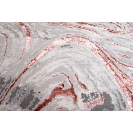 Ковер STONE 80x140 см розовый/серый