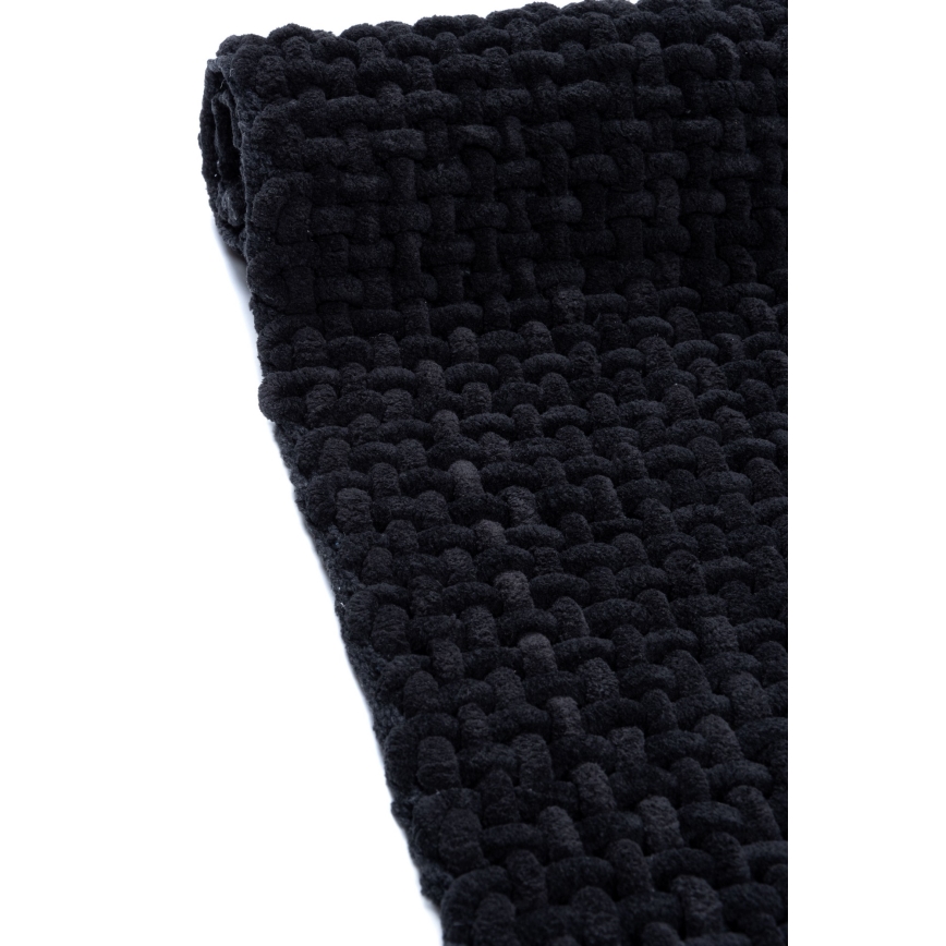 Коврик для ванной BELWEDER 60x100 см, черный