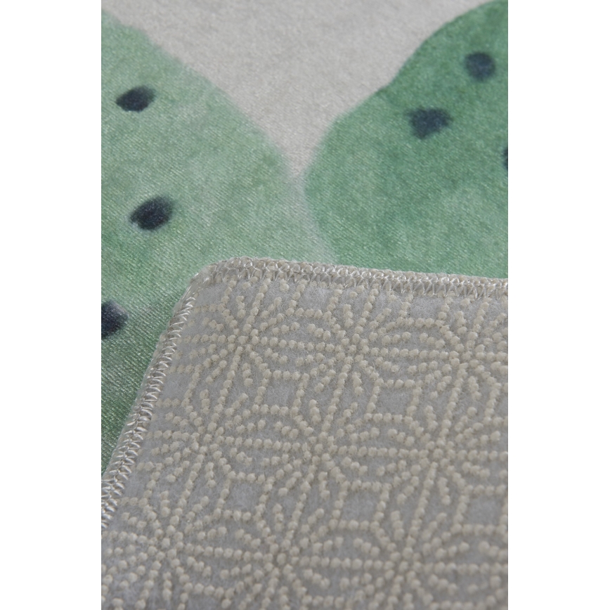Коврик для ванной GREEN 40x60 см зеленый