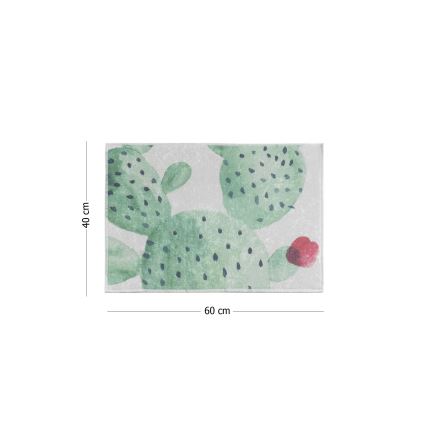 Коврик для ванной GREEN 40x60 см зеленый