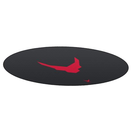 Коврик VARR для компьютерного кресла диаметр 100 см