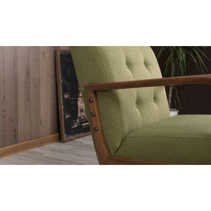 Кресло PUKI зелёное