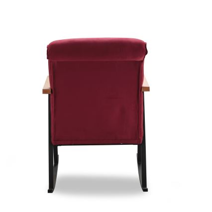 Кресло-качалка LUNI — красное