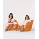 Кресло-мешок 60x60 см оранжевый