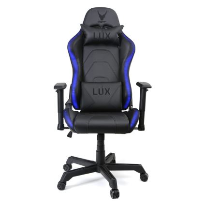 Крісло геймерське VARR Lux з LED RGB підсвіткою + дистанційне керування чорний