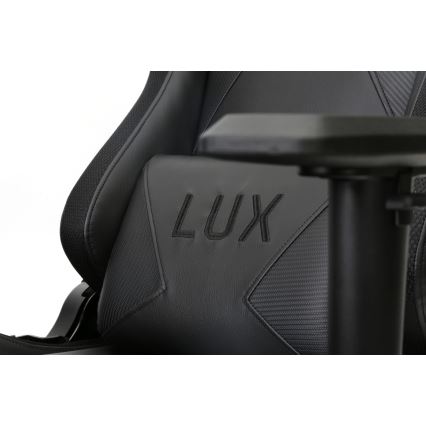 Крісло геймерське VARR Lux з LED RGB підсвіткою + дистанційне керування чорний