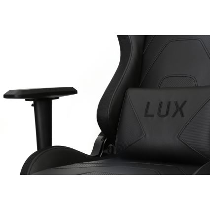 Крісло геймерське VARR Lux з LED RGB підсвіткою + дистанційне керування чорний