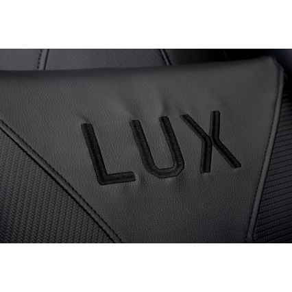 Крісло геймерське VARR Lux з LED RGB підсвіткою + дистанційне керування чорний