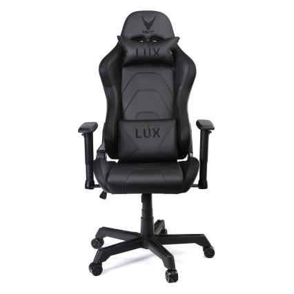 Крісло геймерське VARR Lux з LED RGB підсвіткою + дистанційне керування чорний