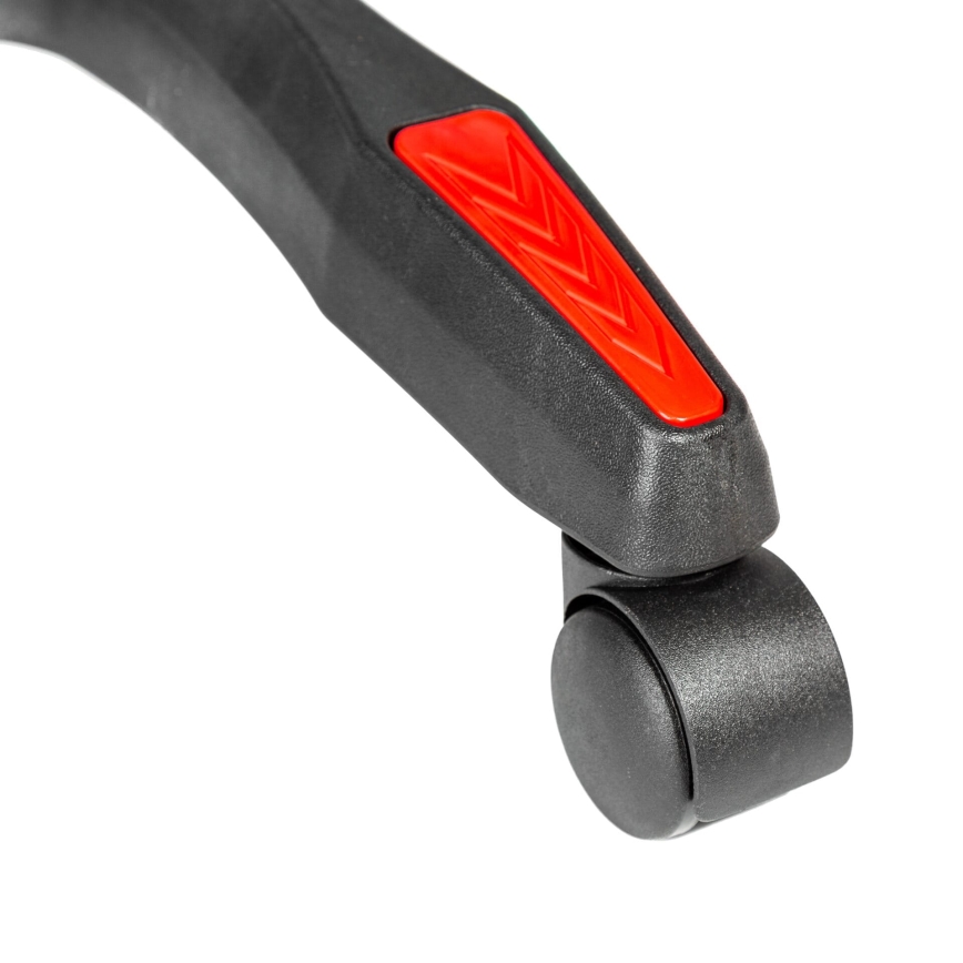 Крісло геймерське VARR Zolder чорний/червоний