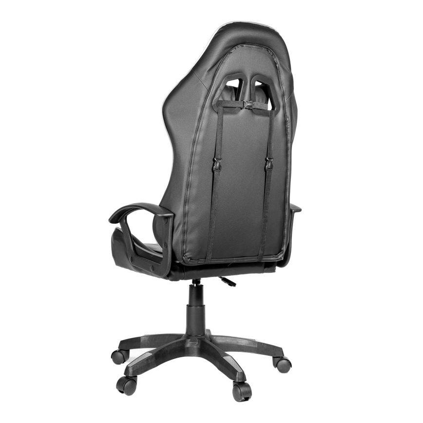 Крісло геймерське VARR Zolder чорний/сірий