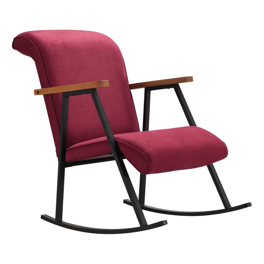 Крісло-гойдалка LUNI червоне