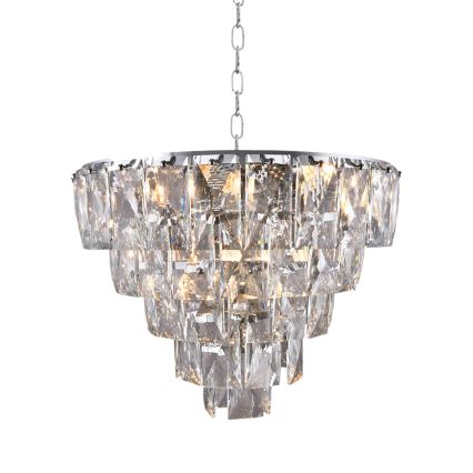 Кришталева люстра на ланцюжку CHELSEA 6xE14/40W/230V