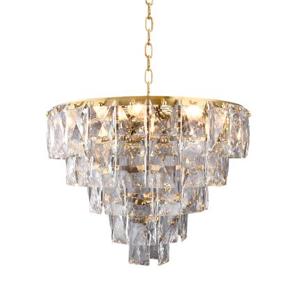 Кришталева люстра на ланцюжку CHELSEA 6xE14/40W/230V