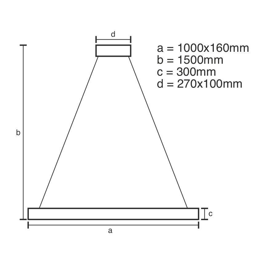 Кришталева підвісна LED люстра з регулюванням яскравості LED/95W/230V 3000-6500K + пульт дистанційного керування