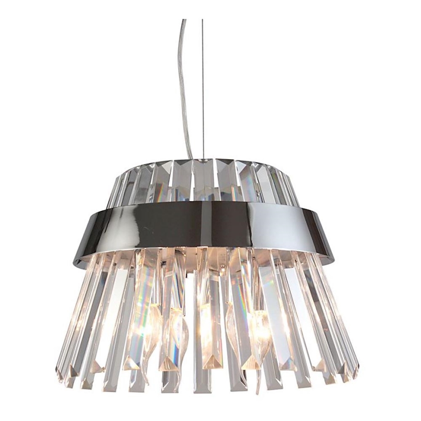 Кришталева підвісна люстра ROYAL 4xE14/40W/230V
