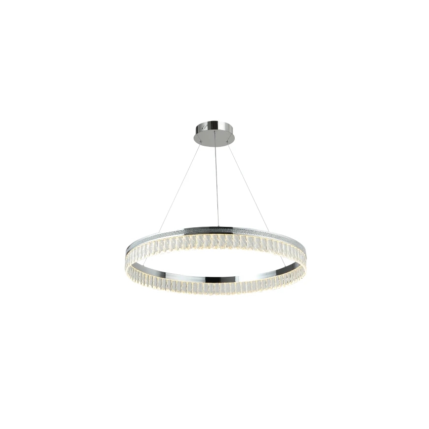 LED-затемнювана кришталева люстра на тросі THALIA LED/55W/230V 3000-6000K, діаметр 80 см + дистанційне керування