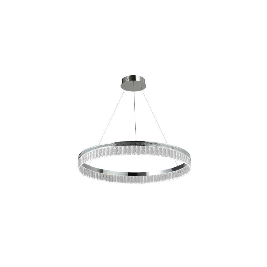LED-затемнювана кришталева люстра на тросі THALIA LED/55W/230V 3000-6000K, діаметр 80 см + дистанційне керування