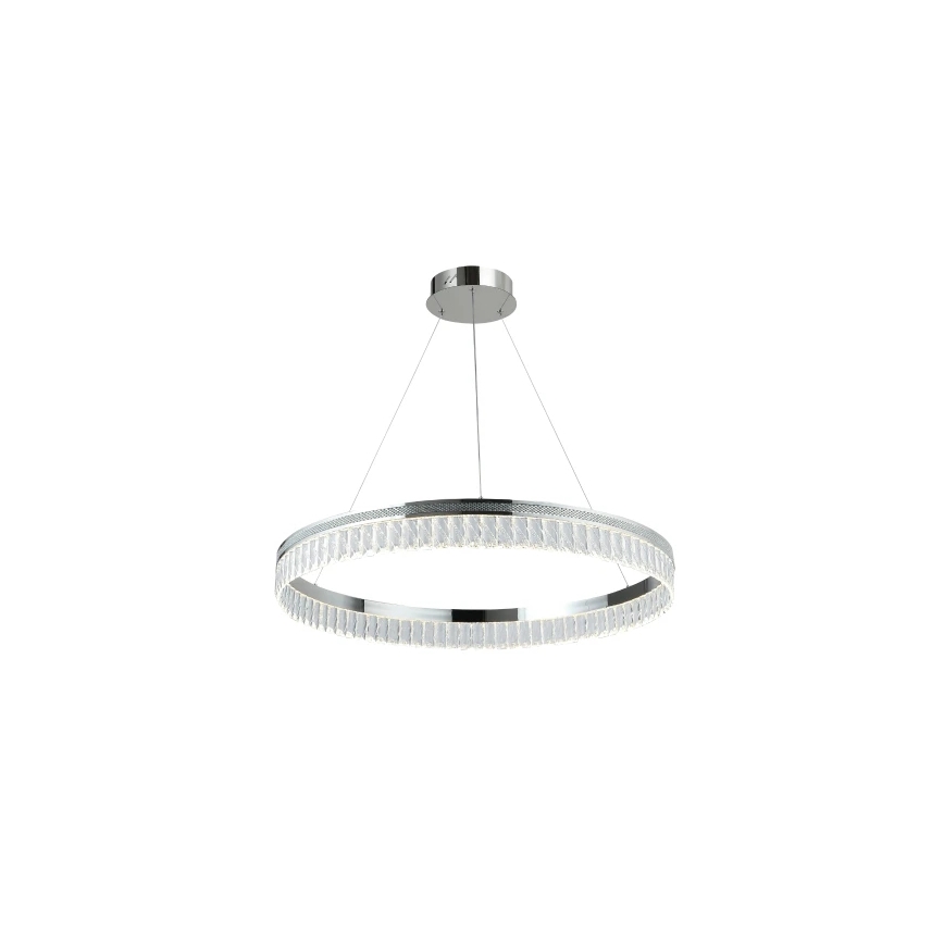 LED-затемнювана кришталева люстра на тросі THALIA LED/55W/230V 3000-6000K, діаметр 80 см + дистанційне керування
