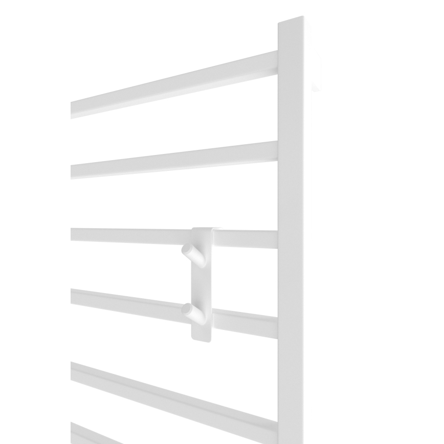 Крючок на радиатор белый