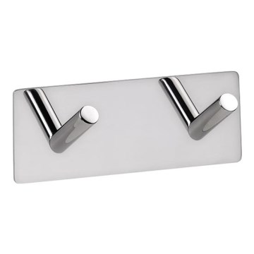 Крючок 11,5x4,5 см из нержавеющей стали, серебристый