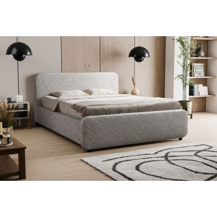Кровать без матраса LAJLA 160x200 см бежевый