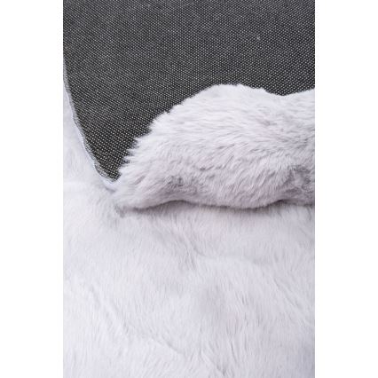 Круглий килим RABBIT BUBBLE 160 cm сірий