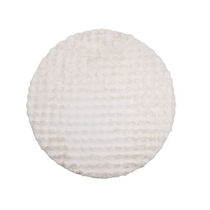 Круглый ковёр RABBIT BUBBLE, 160 см, кремовый