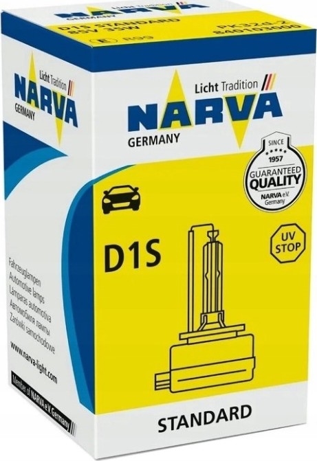 Ксеноновая автомобильная лампа D1S PK32D-2/35W/85V 4300K - Narva 84010NVAC1