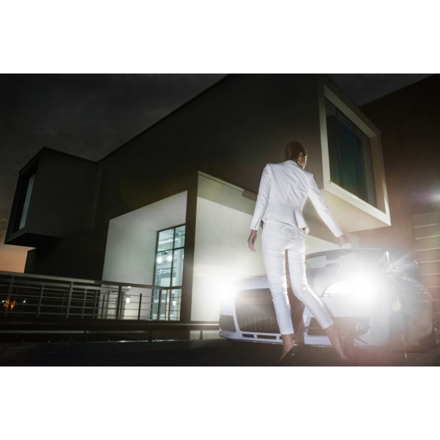 Ксеноновая автомобильная лампа Philips WHITEVISION 12972WHVB1 H7 PX26d/55W/12V 3700K