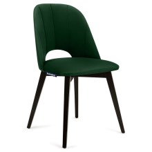 Обеденный стул BOVIO 86x48 см темно-зеленый/бук