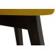 Обеденный стул BOVIO 86x48 см желтый/бук