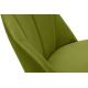 Обіднє крісло BAKERI 86x48 см світло-зелений/бук