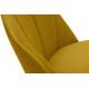 Обіднє крісло BAKERI 86x48 см жовтий/бук