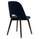 Обіднє крісло BOVIO 86x48 см темно-синій/бук