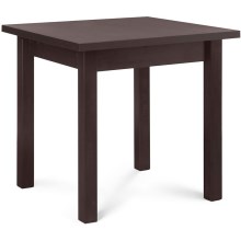 Обідній стіл HOSPE 78x80 см бук/венге